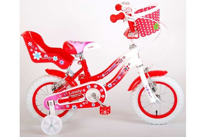 Volare Kinderfiets Lovely 12 inch Rood Rood