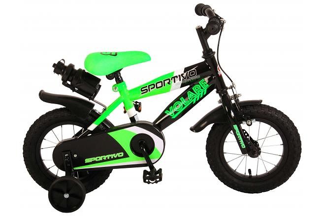 Volare Kinderfiets Sportivo 12 inch Groen Groen