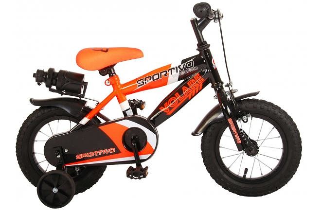 Volare Kinderfiets Sportivo 12 inch Oranje Oranje