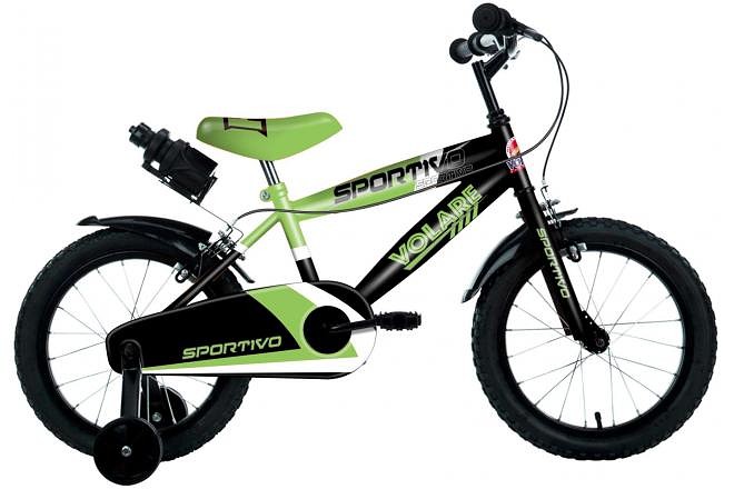 Volare Kinderfiets Sportivo 16 inch Neon groen Neon groen