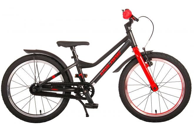 Volare Kinderfiets Blaster 18 inch Zwart met rood Rood