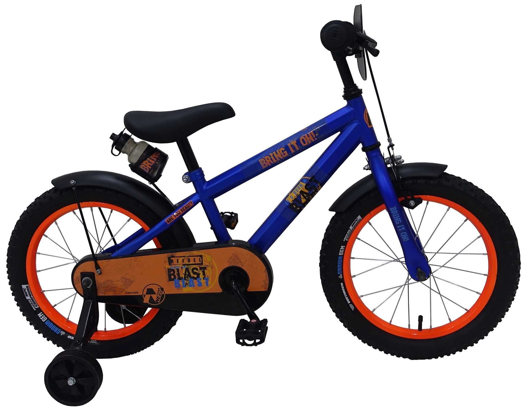 Hasbro Kinderfiets Nerf 16 inch Blauw Blauw