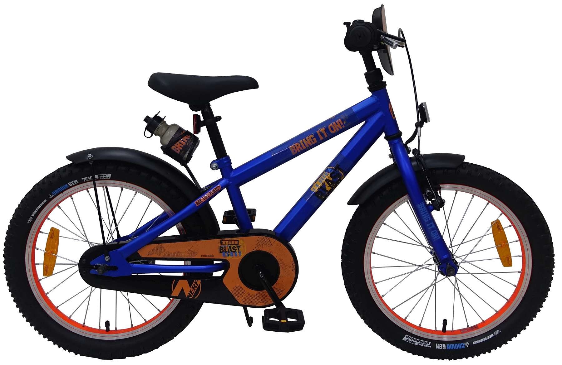 Hasbro Kinderfiets Nerf 18 inch Blauw Blauw