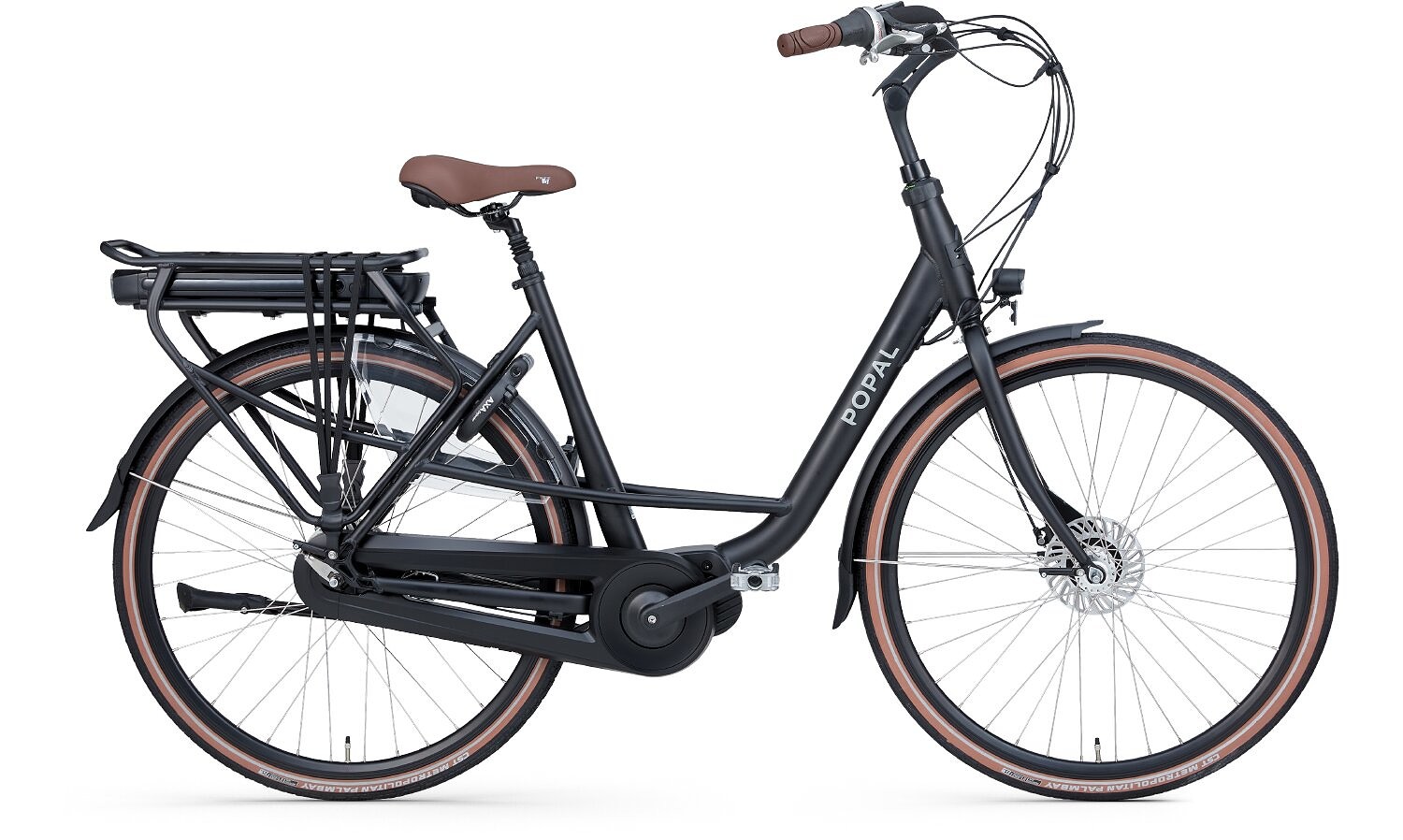 Popal Maeve MM Dames 53 cm Zwart Zwart