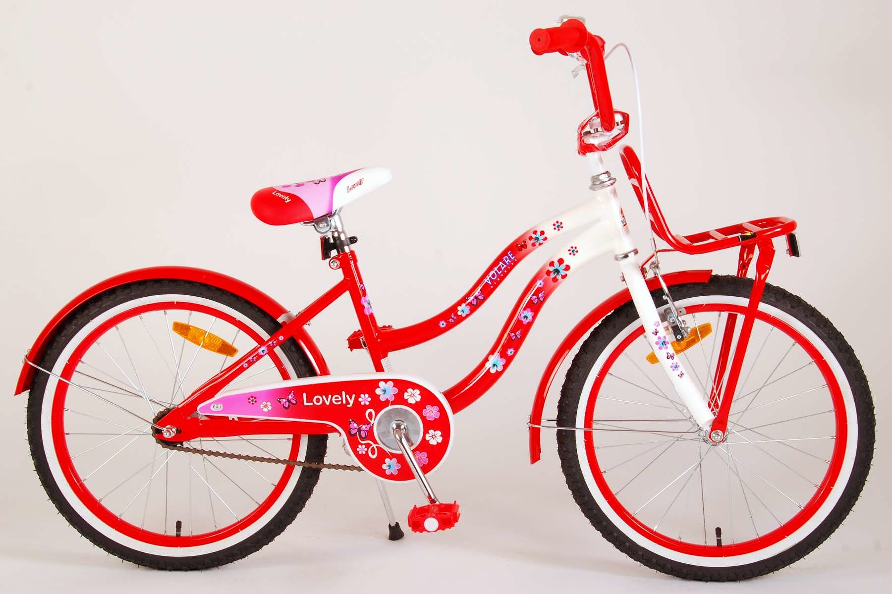 Volare Kinderfiets Lovely 20 inch Rood Rood