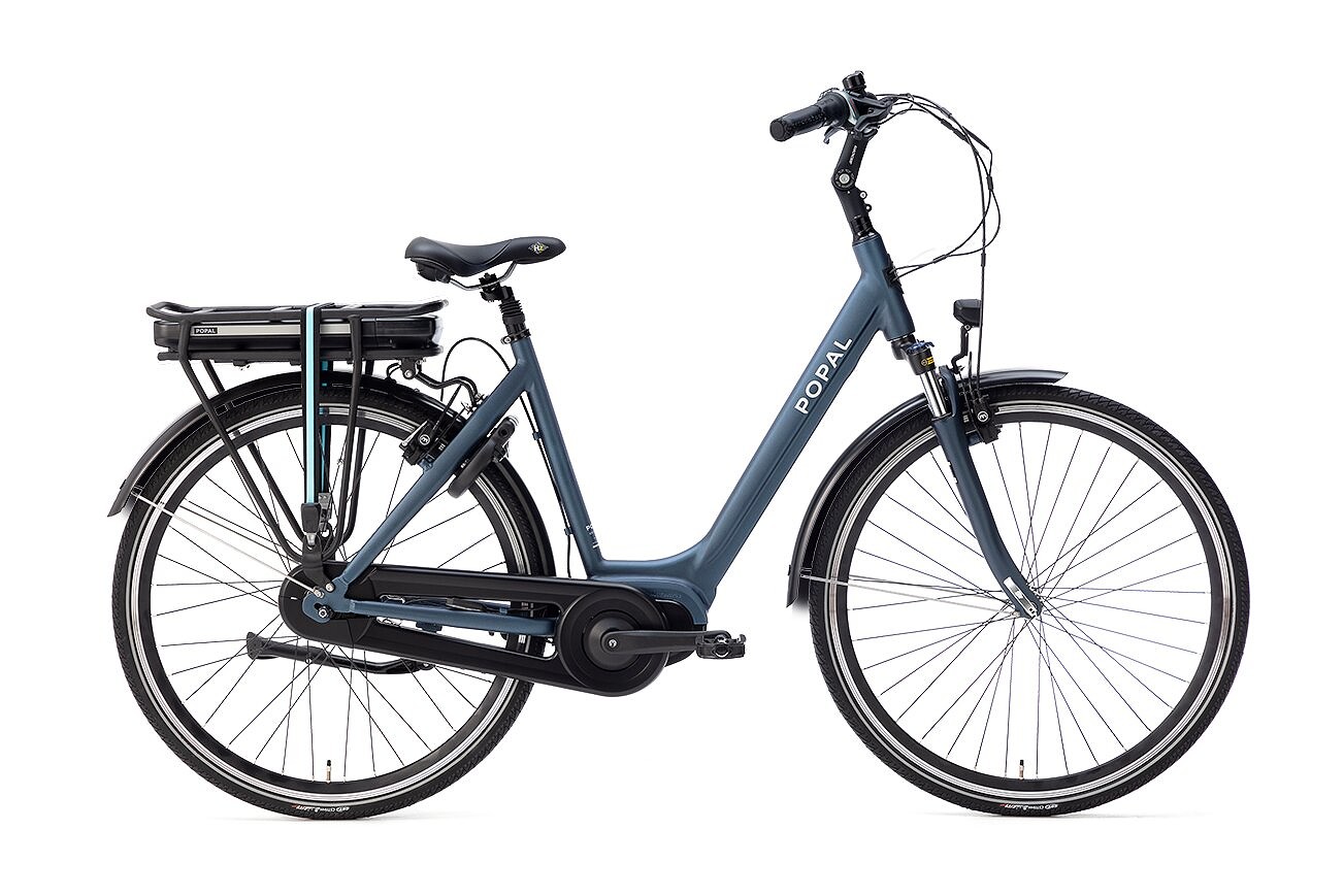 Popal Elektrische stadsfiets Rune Dames 51 cm Blauw Blauw