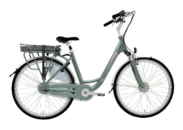 Vogue Elektrische fiets Basic N7 Dames 49 cm Groen 468 Wh Groen