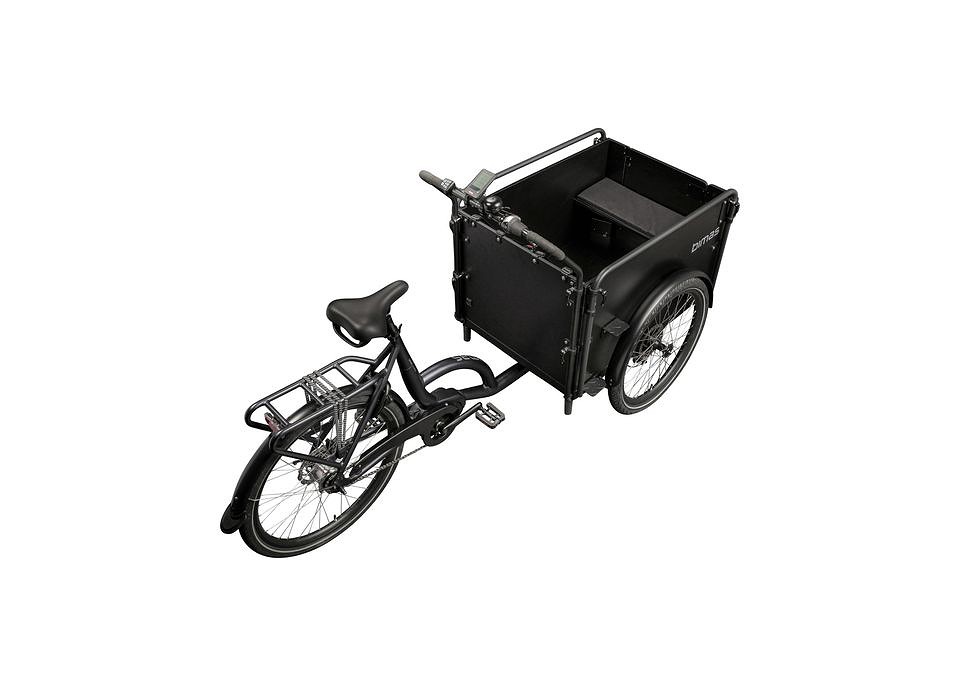 Bimas Elektrische Bakfiets eCargo 3.3 Premium Blauw 630 Wh Blauw