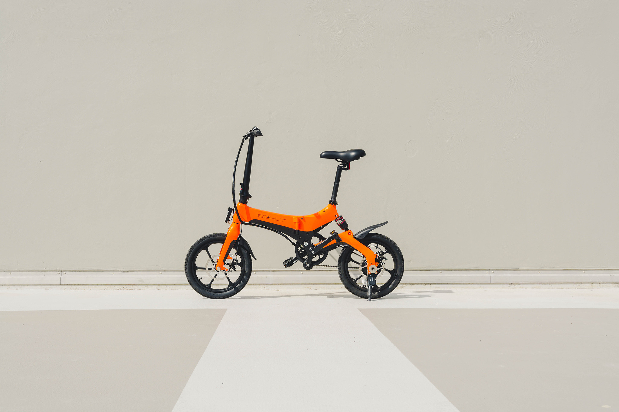 Bohlt X160 elektrische vouwfiets 16" oranje Oranje