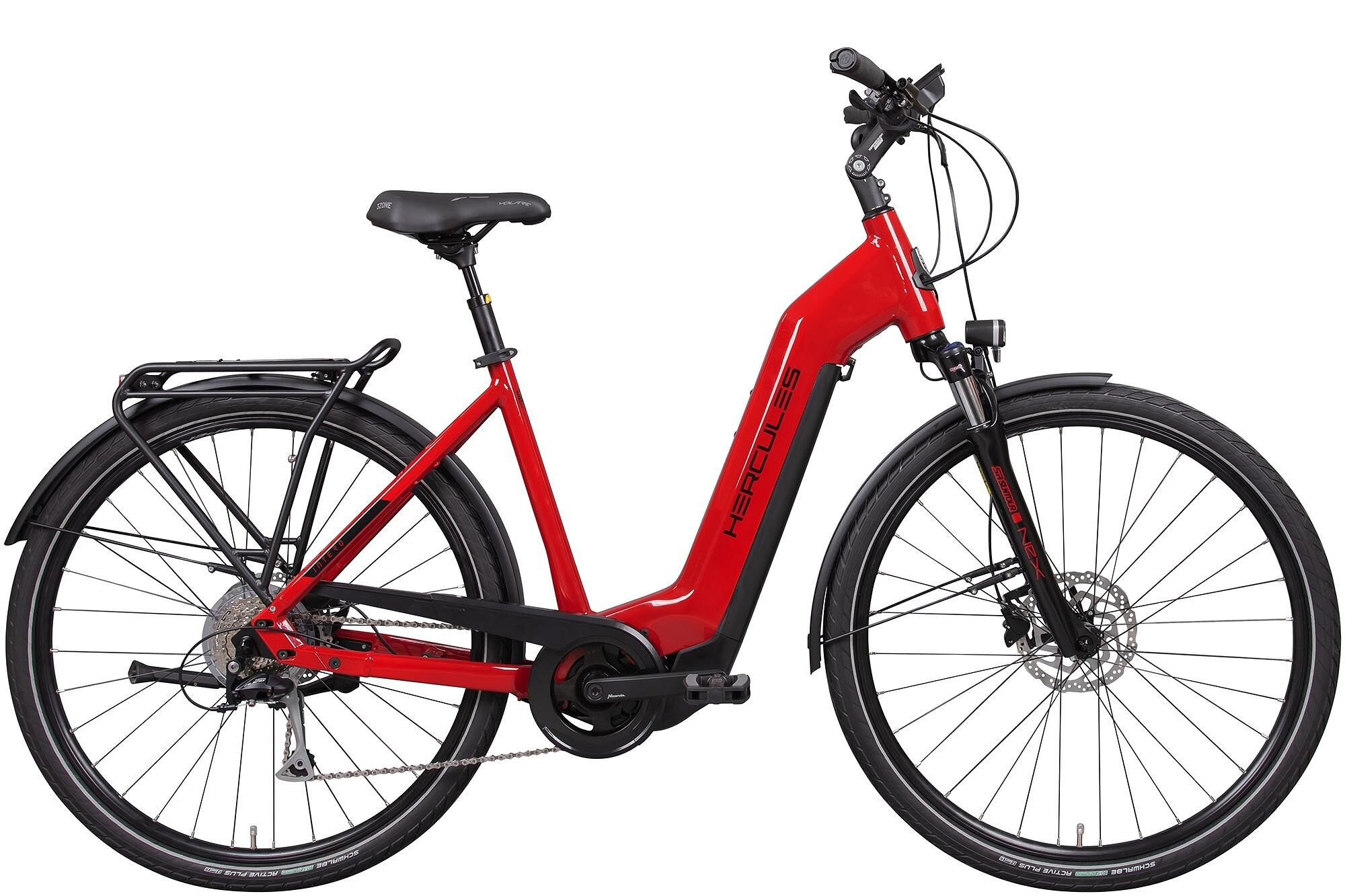 Hercules Intero I-8 FIT Dames 53 cm Rood 630 Wh Rood