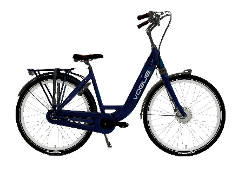 Vogue Elektrische fiets Mestengo Dames 50 cm Donker blauw 480 Wh Blauw
