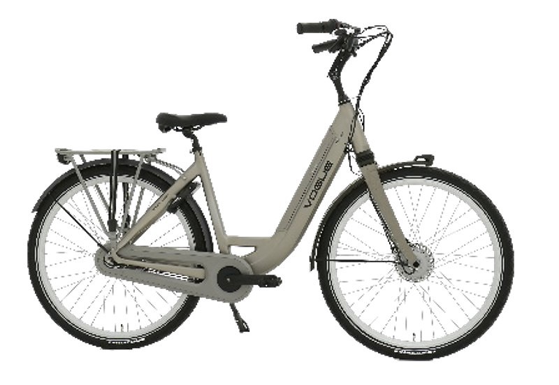 Vogue Elektrische fiets Mestengo Dames 50 cm Mat grijs 480 Wh Mat grijs