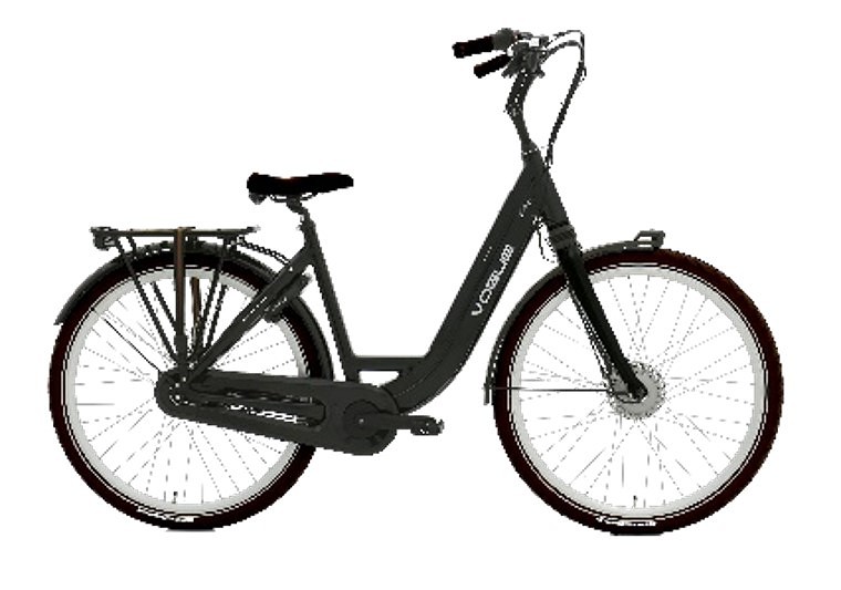 Vogue Elektrische fiets Mestengo Dames 50 cm Zwart 480 Wh Zwart
