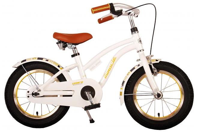 Volare Kinderfiets Miracle Cruiser Meisjes 14 inch Wit  Wit