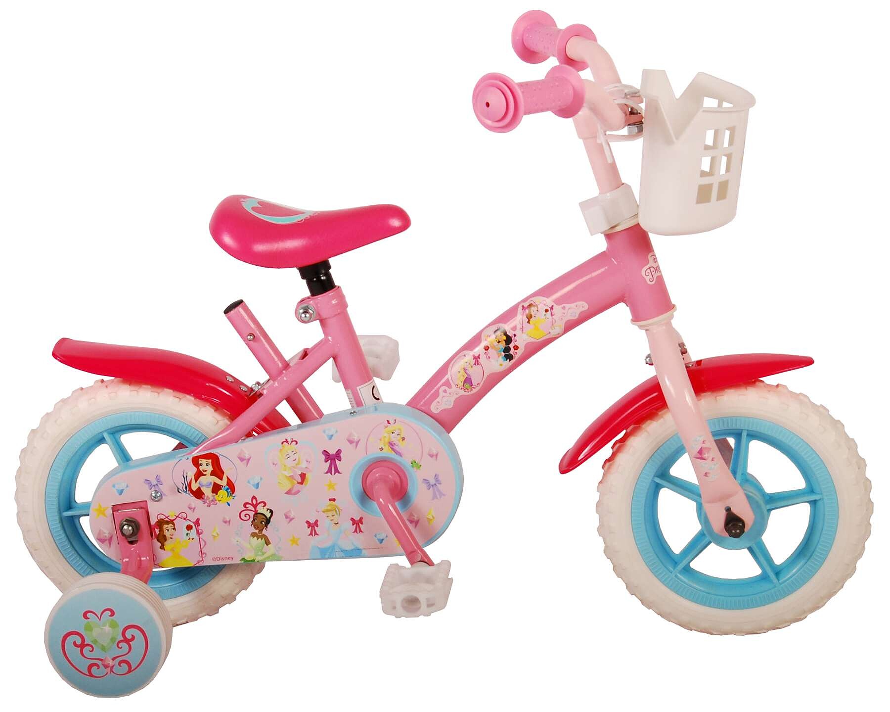 Disney Kinderfiets Princess 10 inch Roze Roze