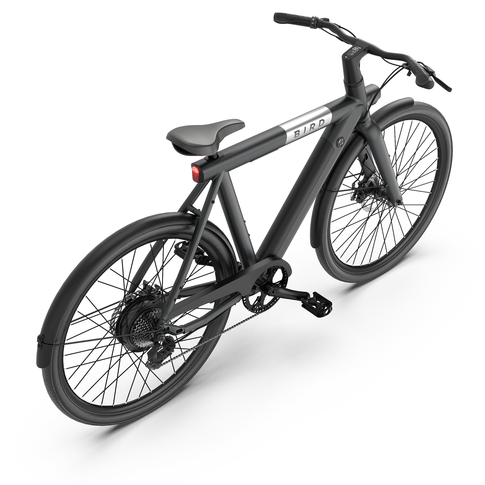 Bird Bike Elektrische stadsfiets A -Frame Heren Stealth Black Zwart