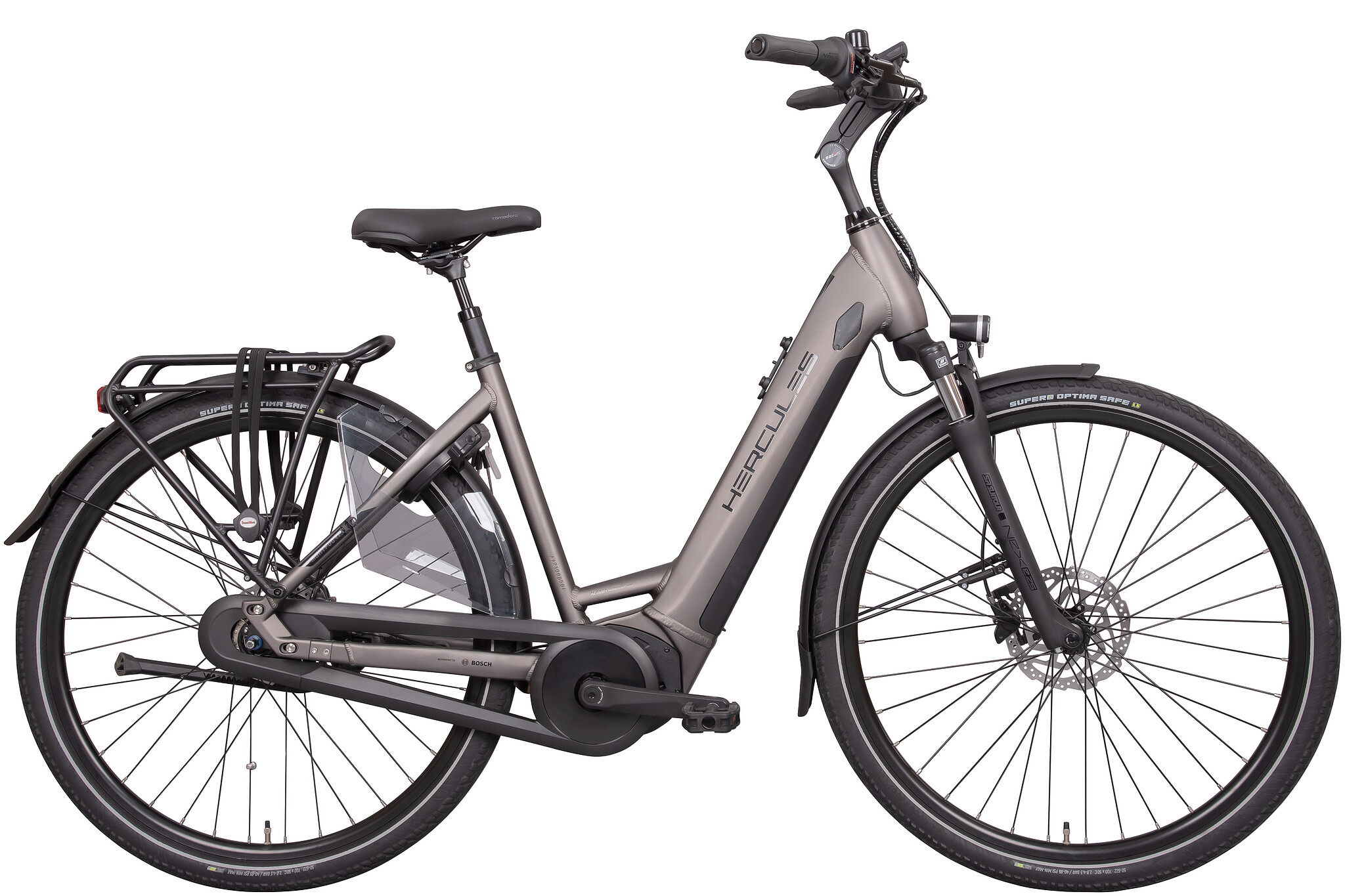 Hercules Elektrische stadsfiets Montfoort I-F8 Dames 45 cm Zilver... Zilver