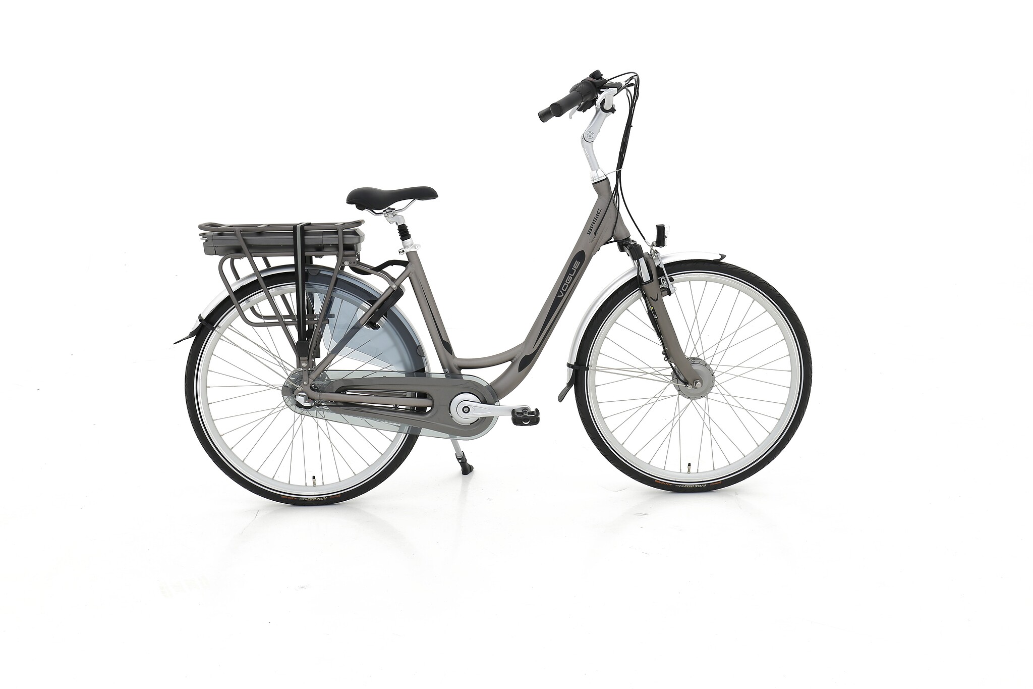 Vogue Elektrische fiets Basic N7 Dames 47 cm Mat grijs 468 Wh Mat grijs