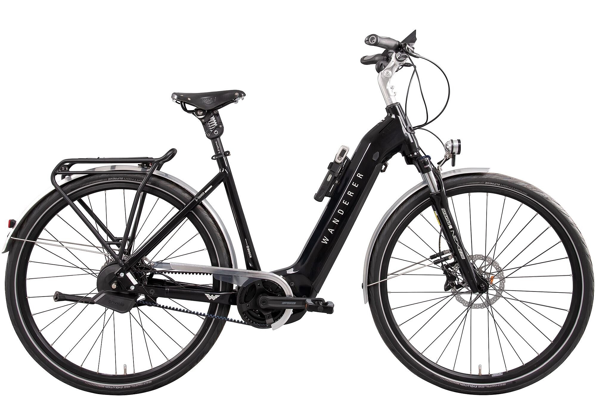 Wanderer E-Tourer I-F360 Edition dames 49cm zwart Mat zwart