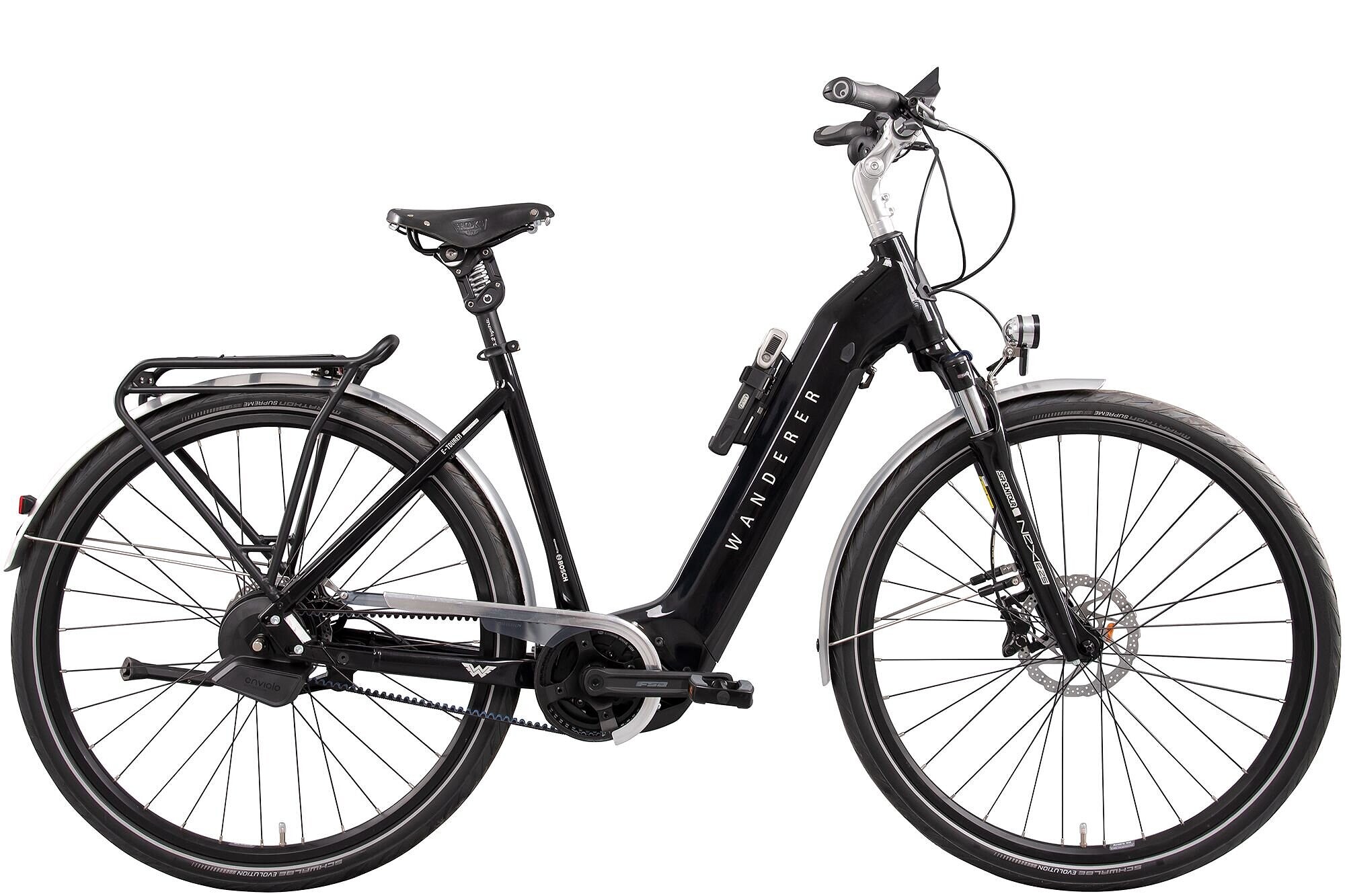 Wanderer E-Tourer I-F360 Edition dames 53cm zwart Mat zwart