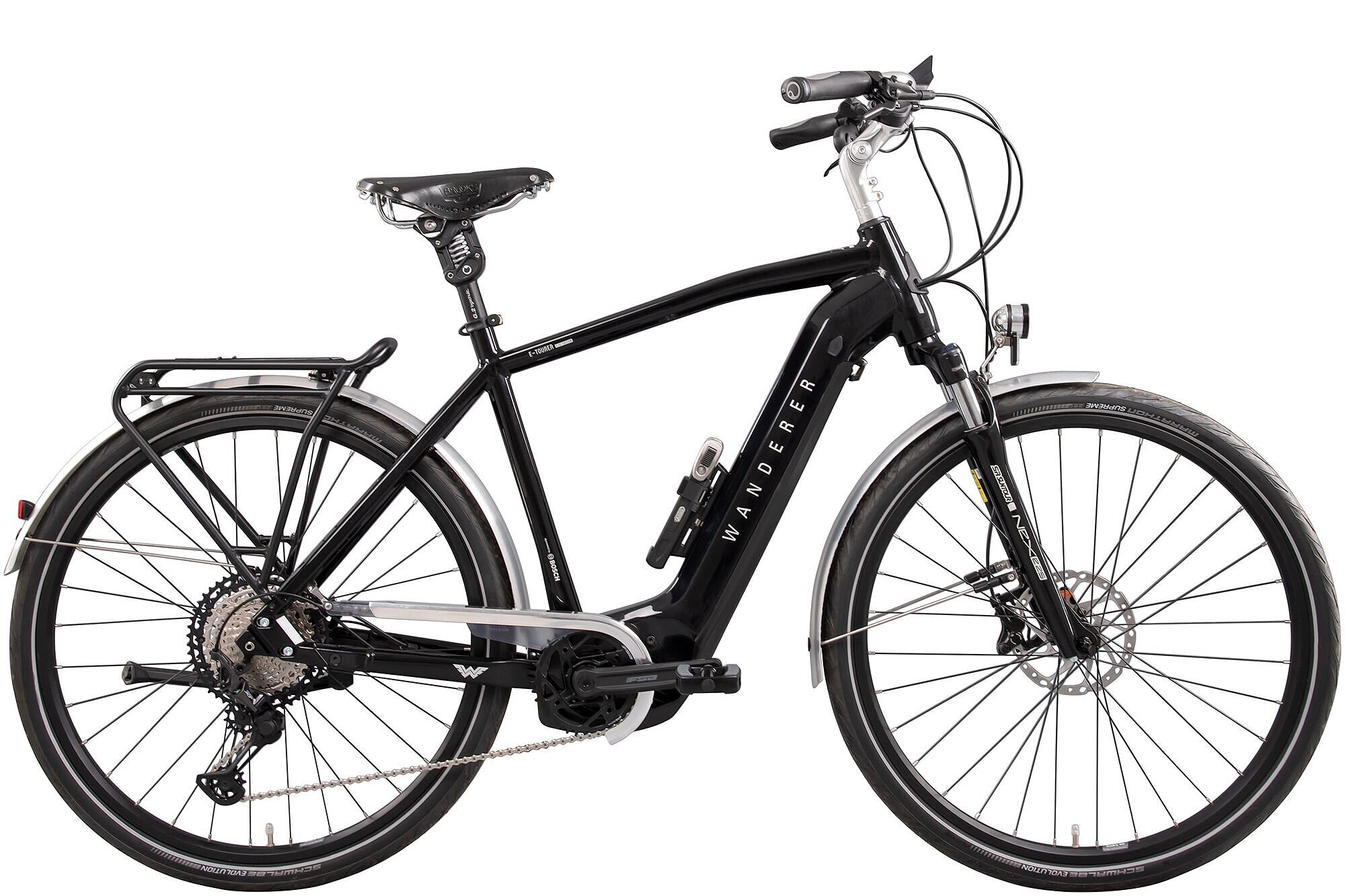 Wanderer E-Tourer I-F5 Edition Pro heren 53cm zwart Zwart