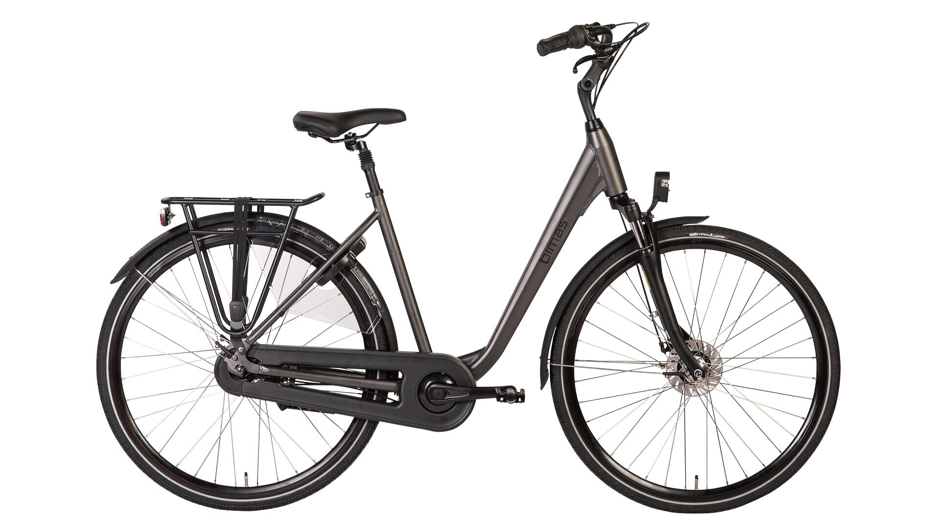 Bimas Stadsfiets City 7.3 N7 Dames 50 cm Grijs Grijs