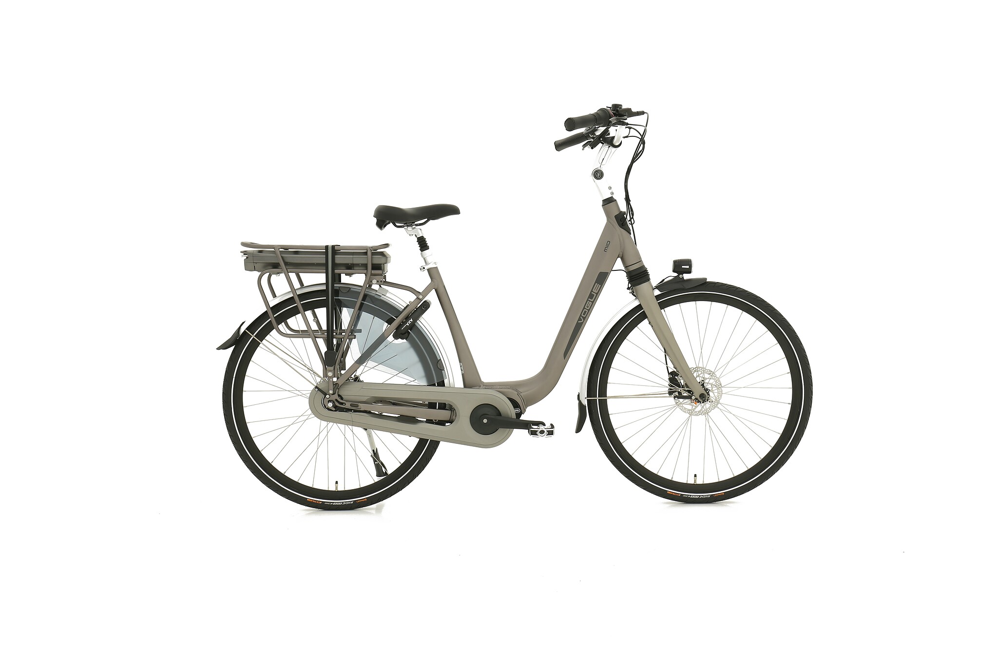 Vogue Elektrische stadsfiets Mio Dames 8sp 46 cm Mat grijs 468 Wh Mat grijs