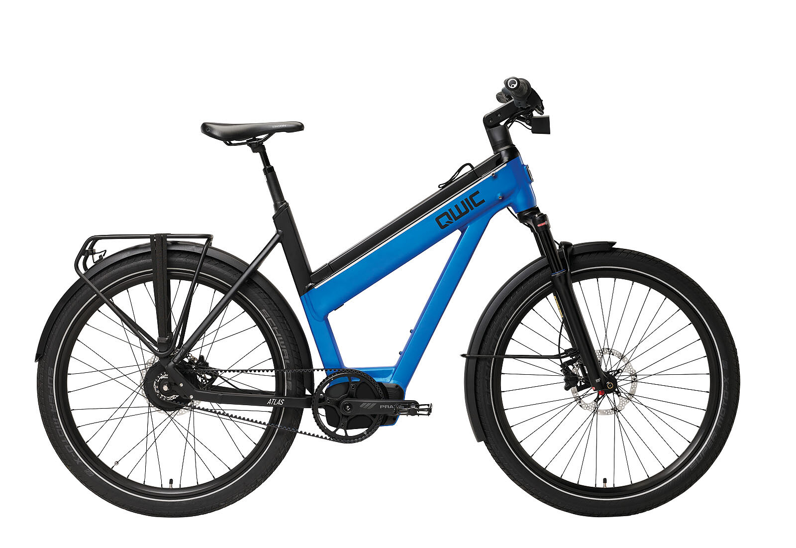 Qwic Elektrische stadsfiets Performance Q Atlas Vario uni... Blauw