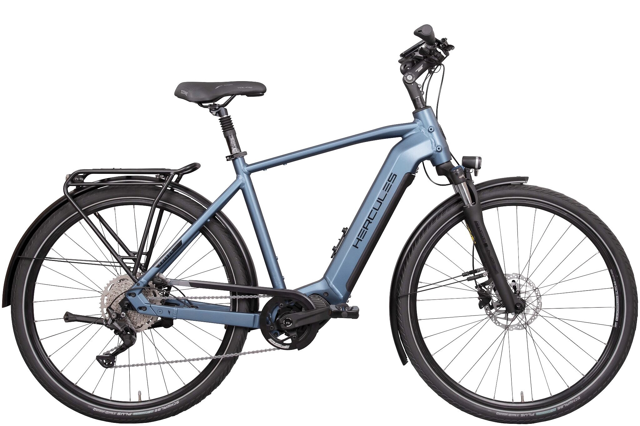 Hercules Edison Sport I-10 Heren 57 cm Blauw 630 Wh Blauw