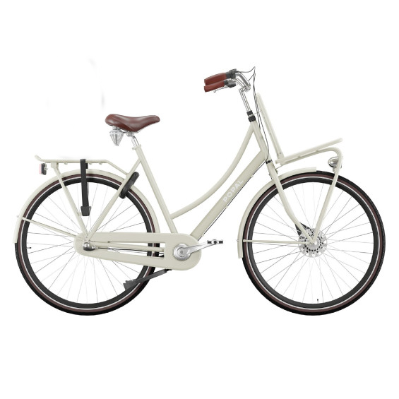 Popal Transsportfiets daily dutch prestige n3 rn 53 cm Beige 28 inch Beige