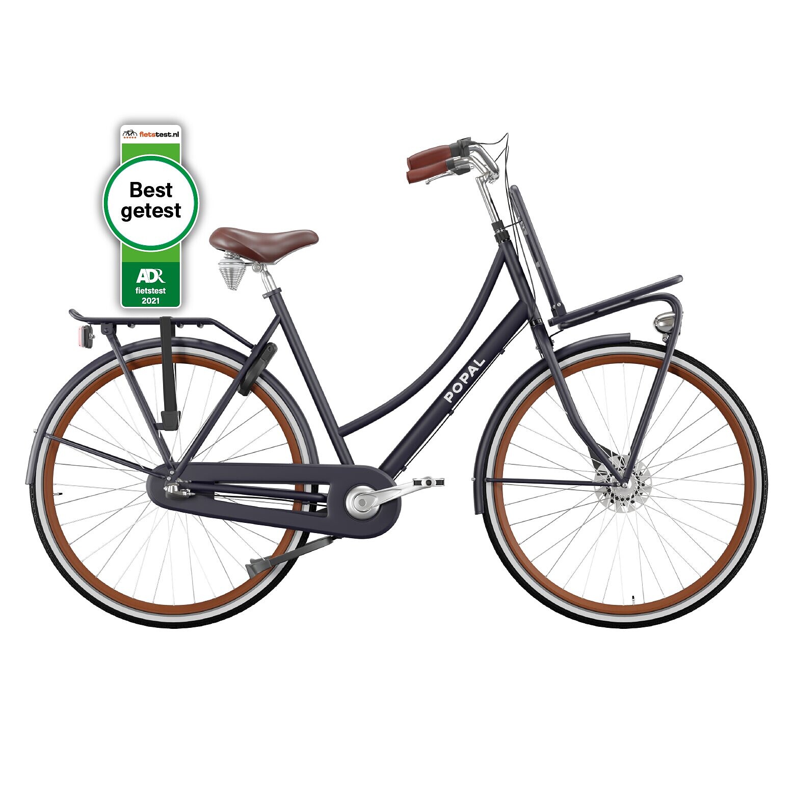 Popal Transsportfiets daily dutch prestige n7 rb nd 53 cm Mat... Blauw
