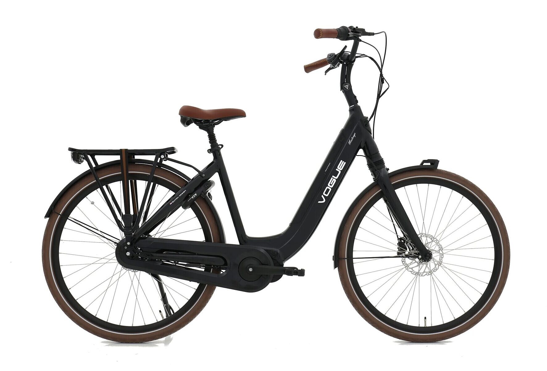 Vogue Elektrische stadsfiets Mestengo Dames 50 cm Zwart 504 Wh Zwart