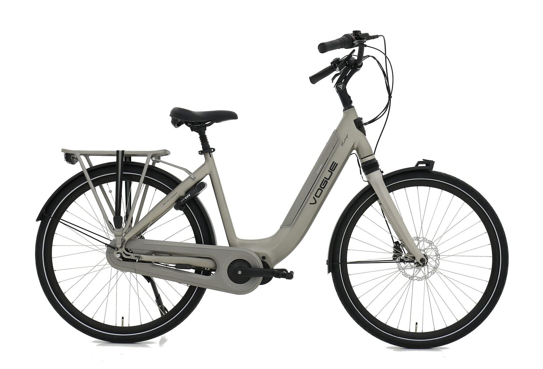 Vogue Elektrische stadsfiets Mestengo Dames 46 cm Mat grijs 504 Wh Mat grijs