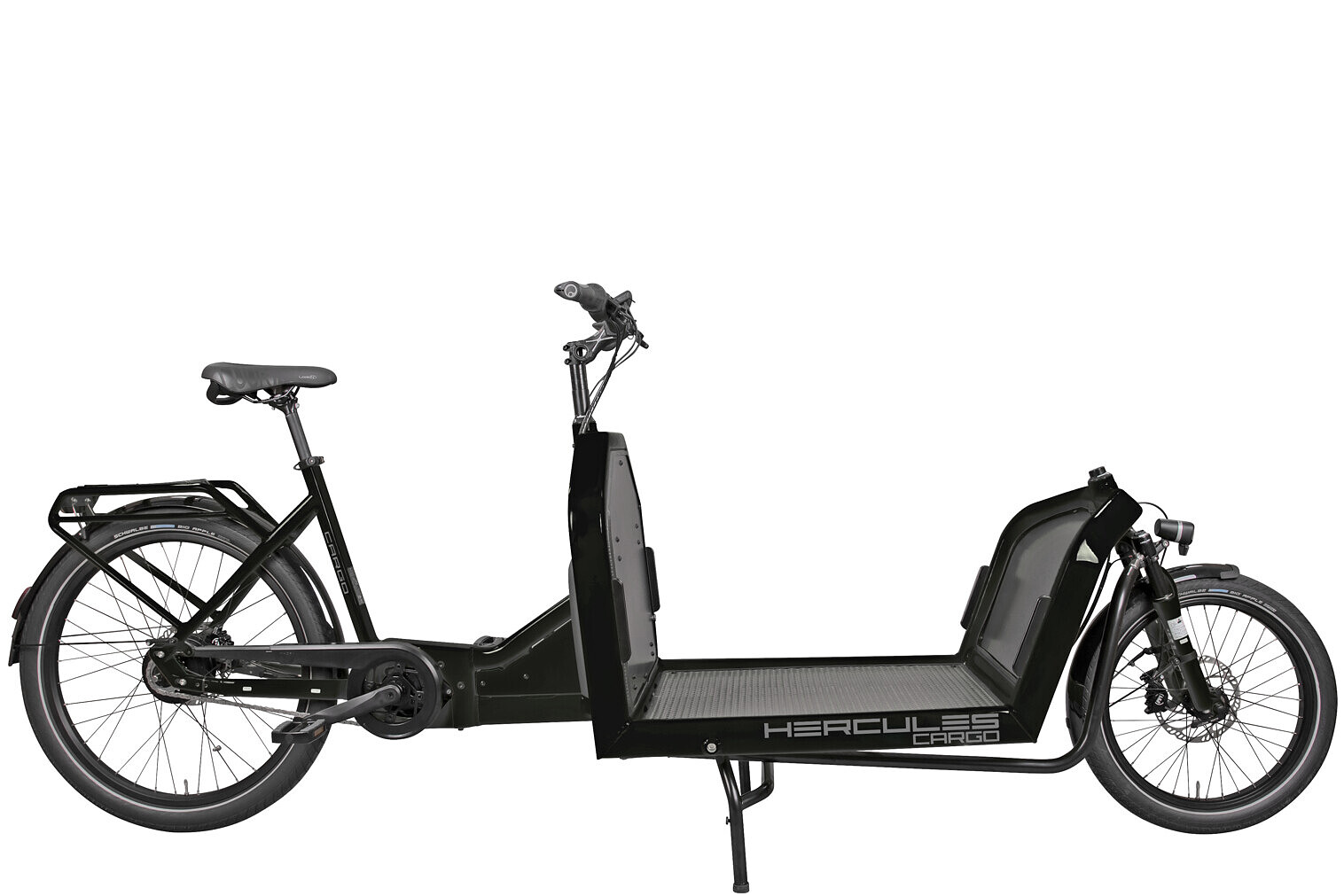 Hercules Elektrische bakfiets Cargo 1000 51 cm Zwart 2x 545 Wh Zwart