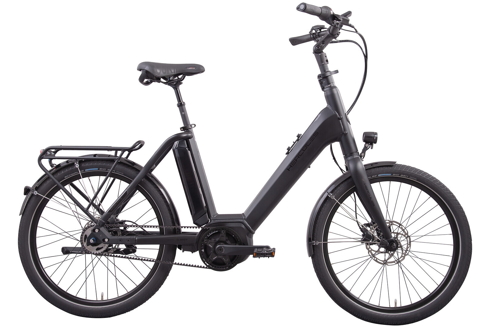 Hercules Elektrische stadsfiets Futura Compact F5 49 cm Mat Zwart... Mat zwart