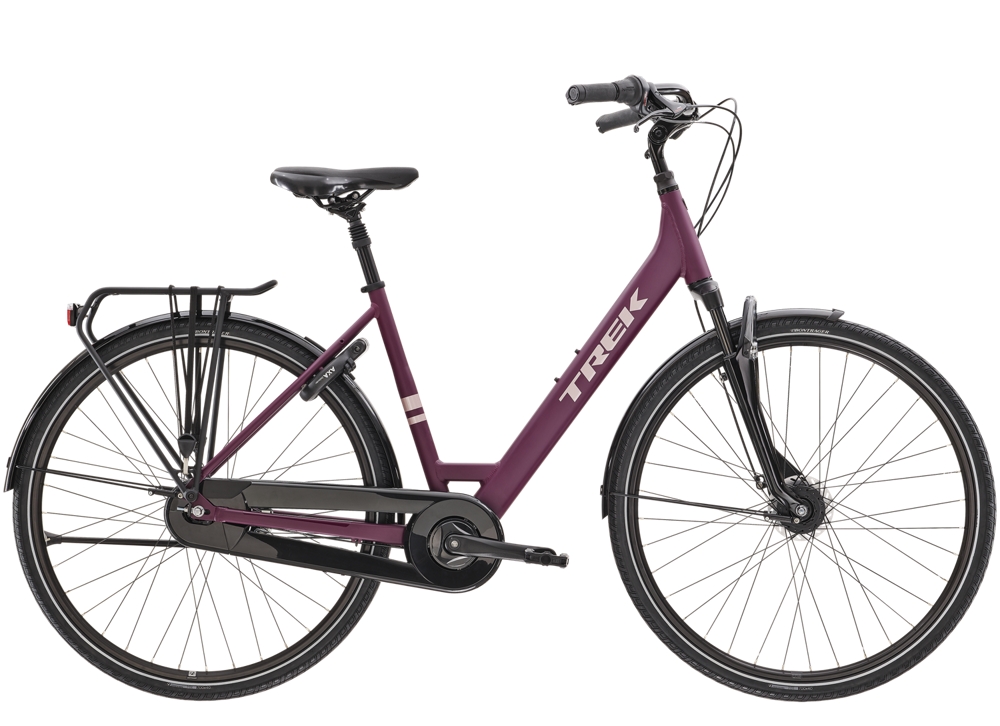 Trek District 2 EQ Lowstep L Matte Mulberry