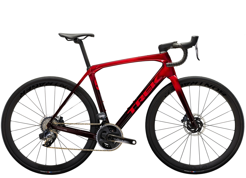 Trek Domane SLR 7 eTap 56 Metallic Red Smoke to Red Carbon Smoke