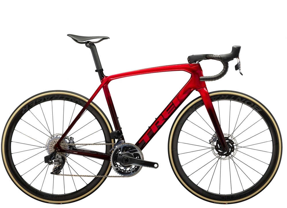 Trek Emonda SLR 9 eTap 62 Metallic Red Smoke to Red Carbon Smoke