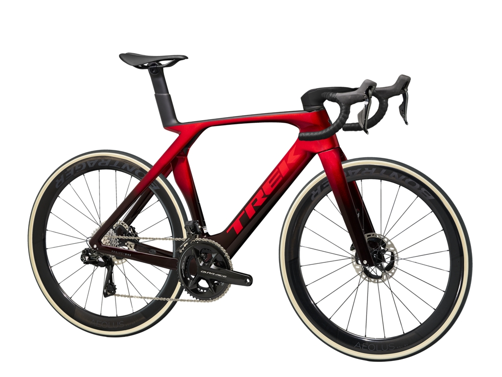 Trek Madone SLR 9 Metallic Red Smoke to Red Carbon Smoke