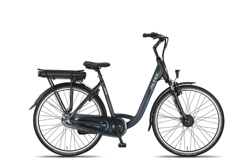 Elektrische Fiets Dames Lage Instap D Nexus 3 Blauw