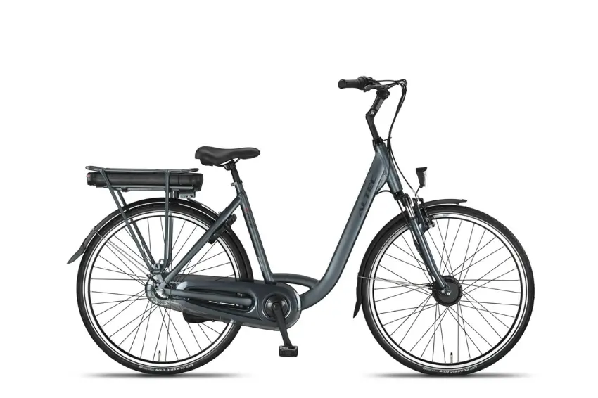 Elektrische Fiets Dames Lage Instap D Nexus 3 Grijs