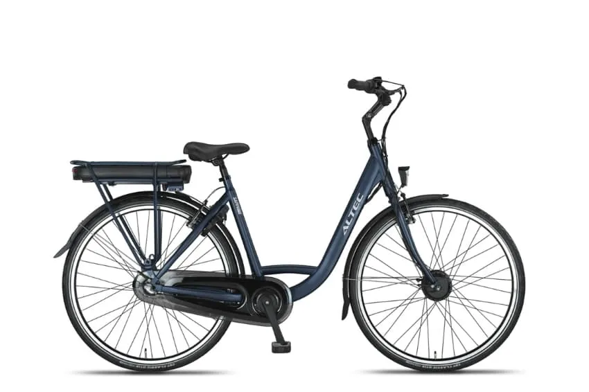 Elektrische Fiets Dames Lage Instap S Nexus 3 Blauw