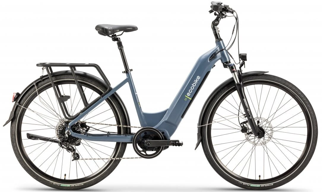 Speed Pedelec Elektrische Fiets Dames Middenmotor D1 Blauw