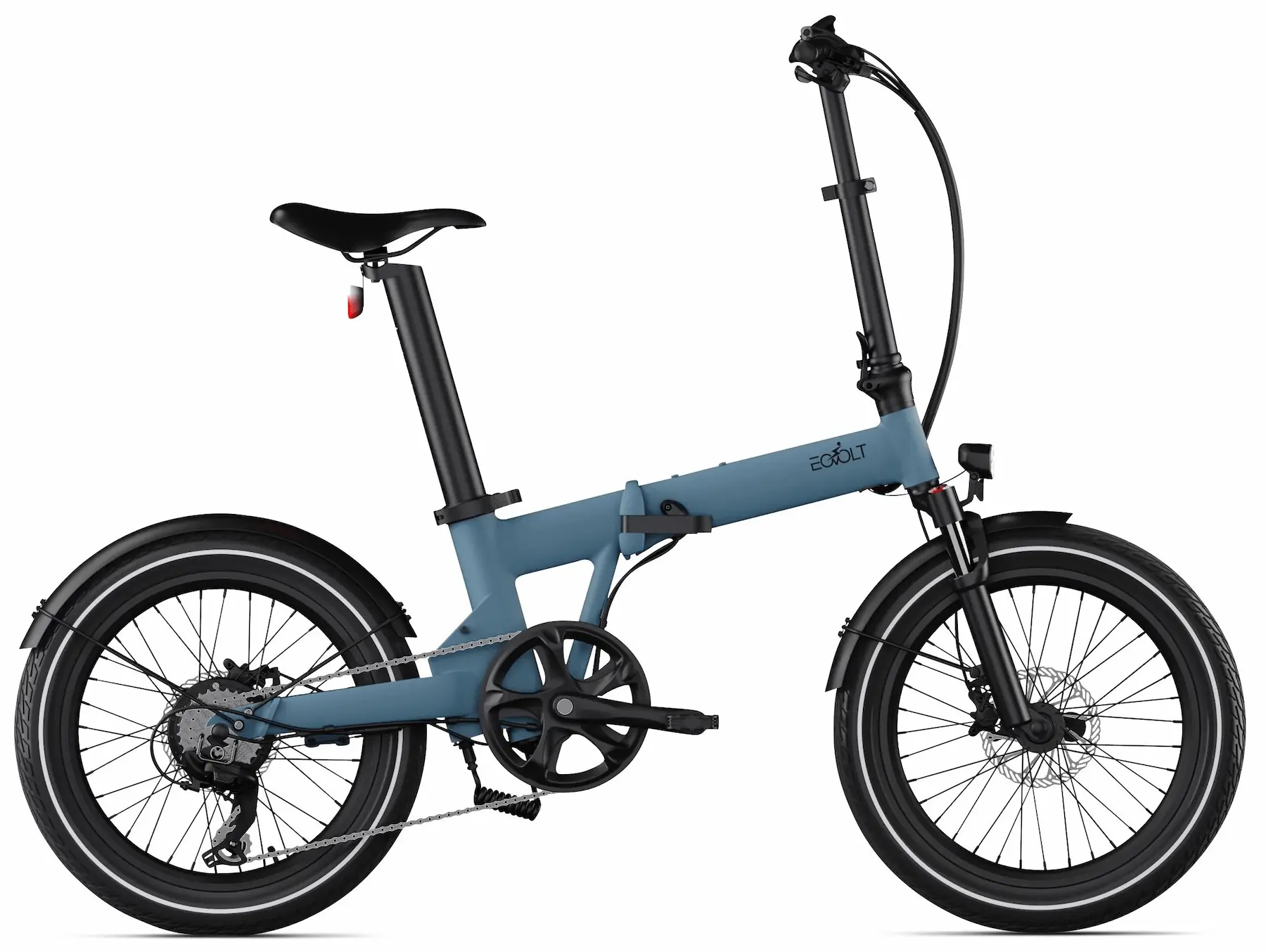 Elektrische Vouwfiets 20 Inch lichtgewicht 19kg Eovolt Afternoon Blauw