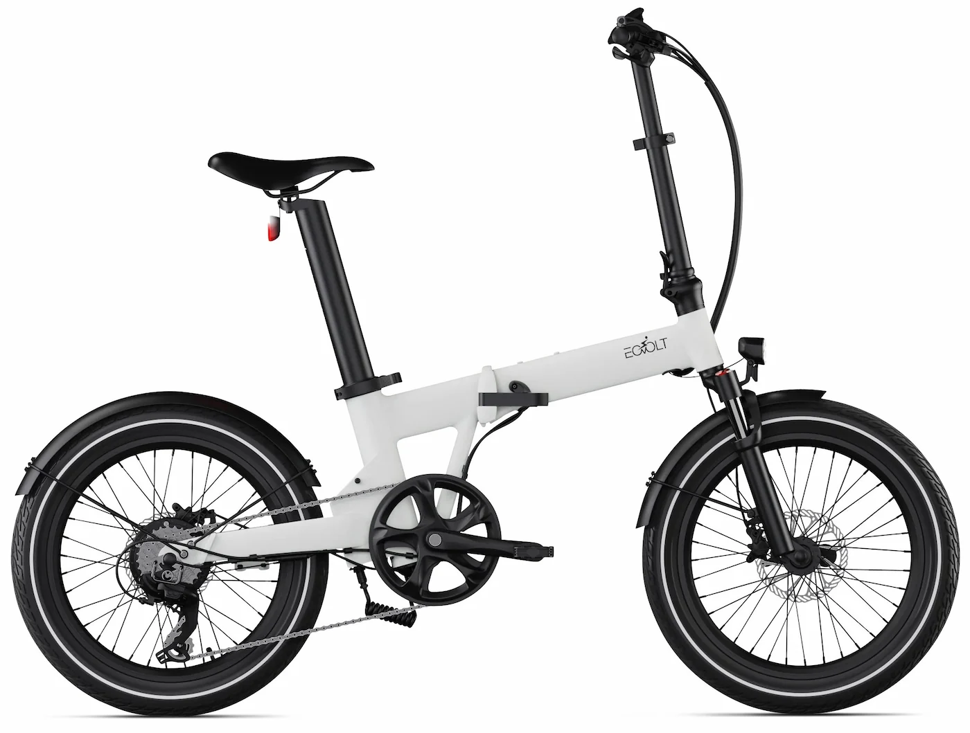 Elektrische Vouwfiets 20 Inch lichtgewicht 19kg Eovolt Afternoon Grijs
