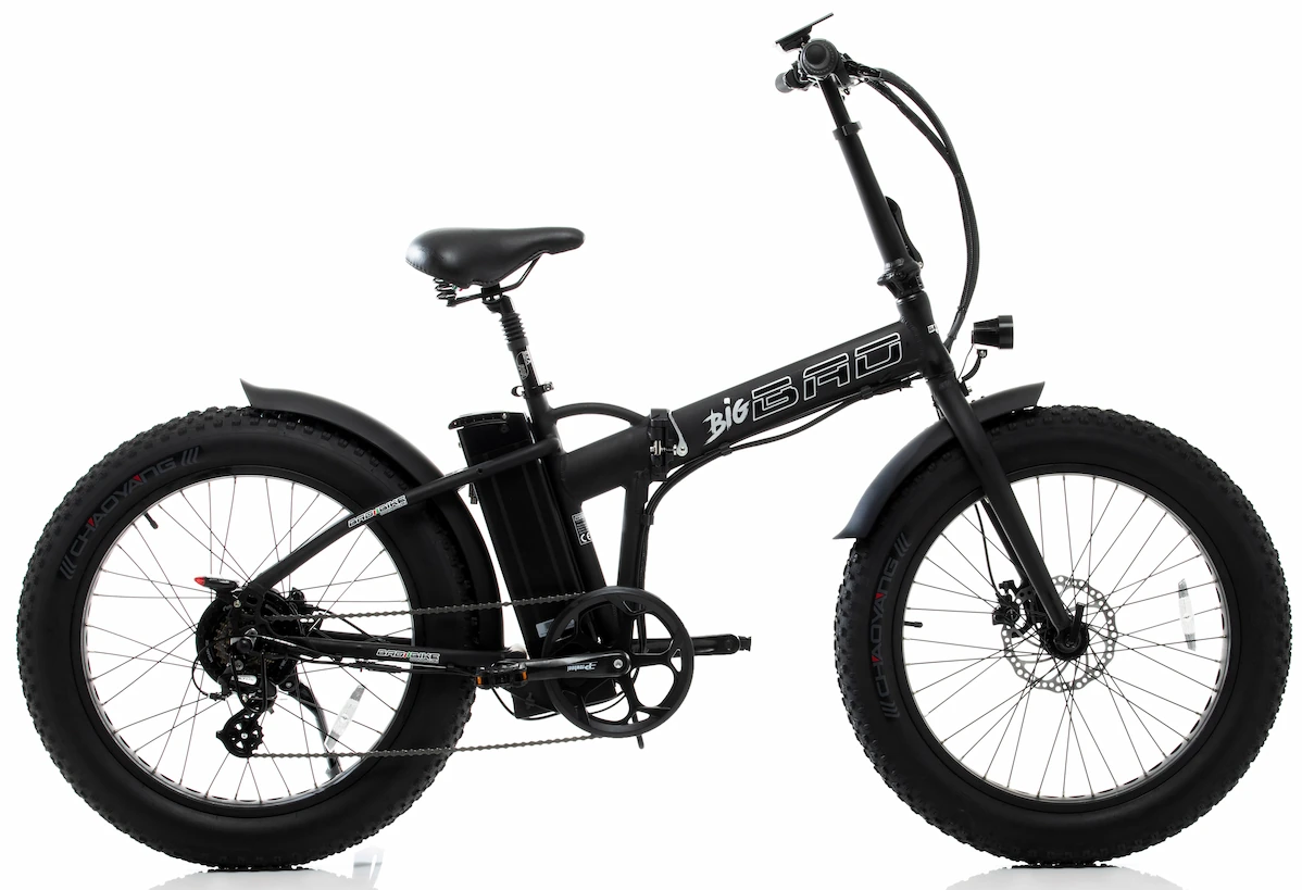 Elektrische Fatbike Vouwfiets 24 inch Bad Bike BIG BAD 250W Zwart