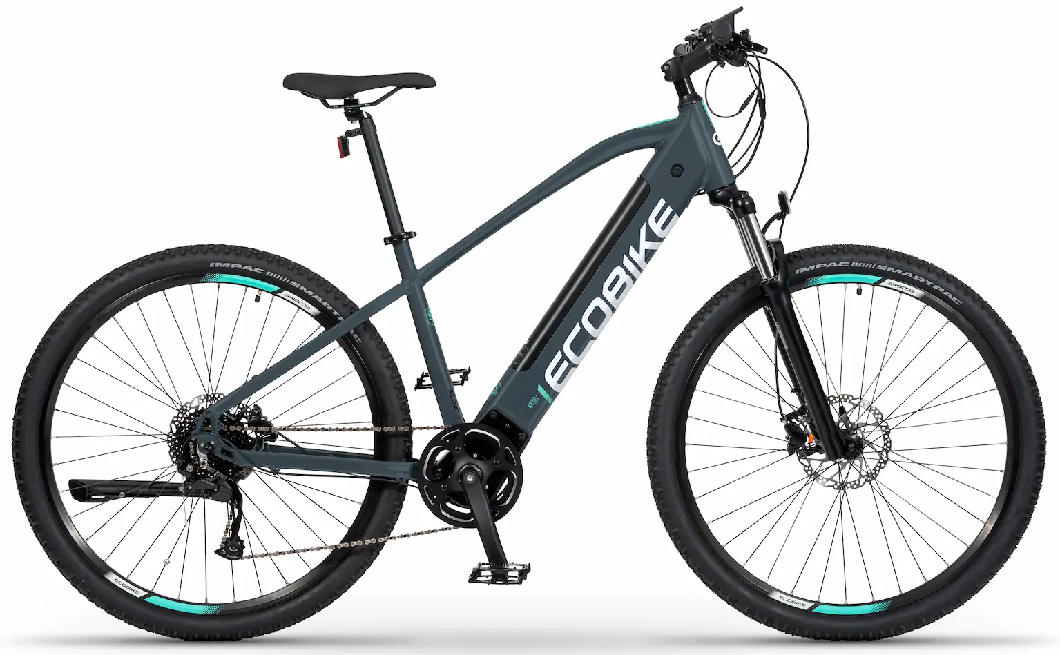 Speed Pedelec 45 km/u Mountainbike 29"Middenmotor SX300 Grijs 560Wh