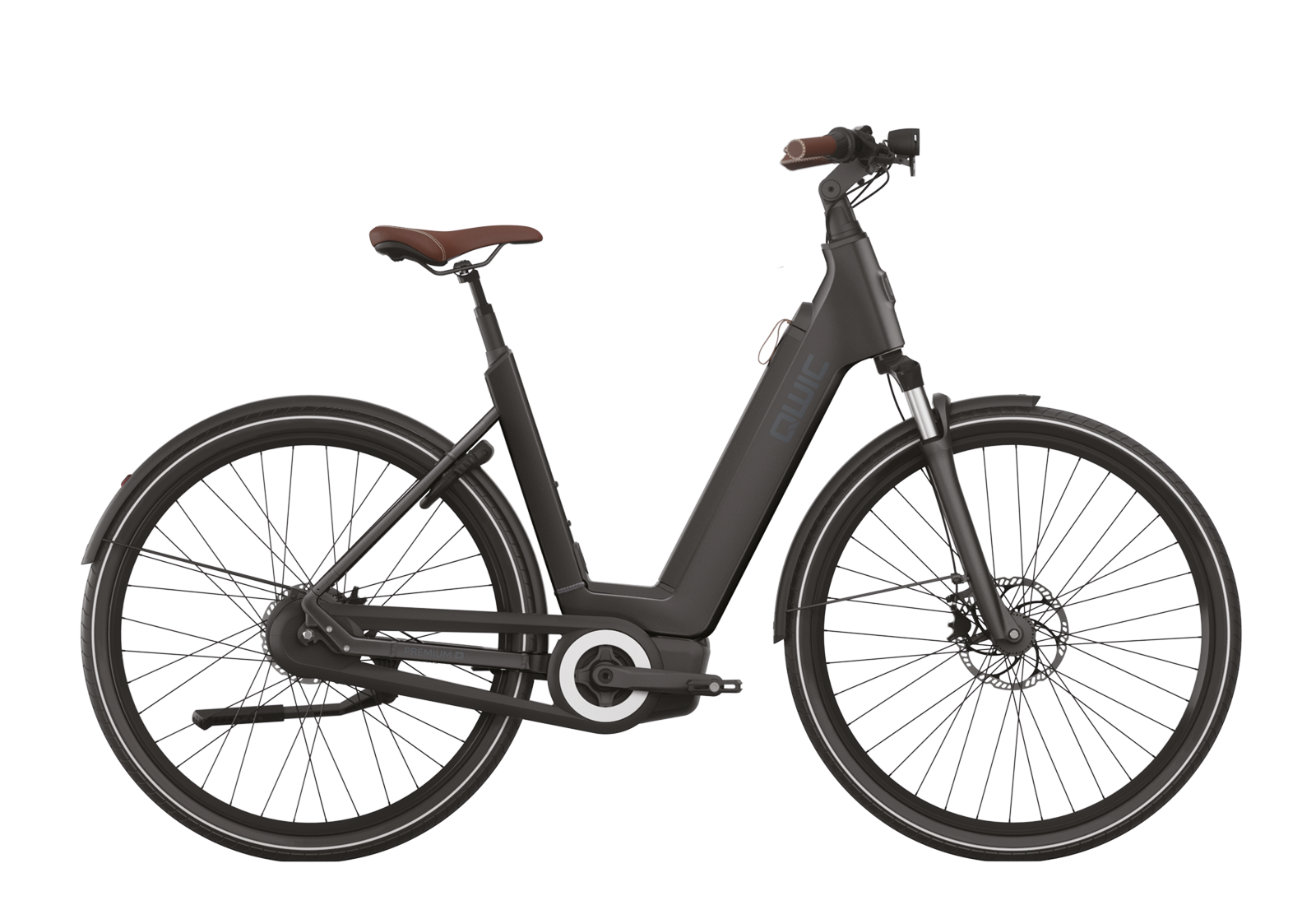 Qwic Premium Q MN8 Lage Instap Asphalt black L