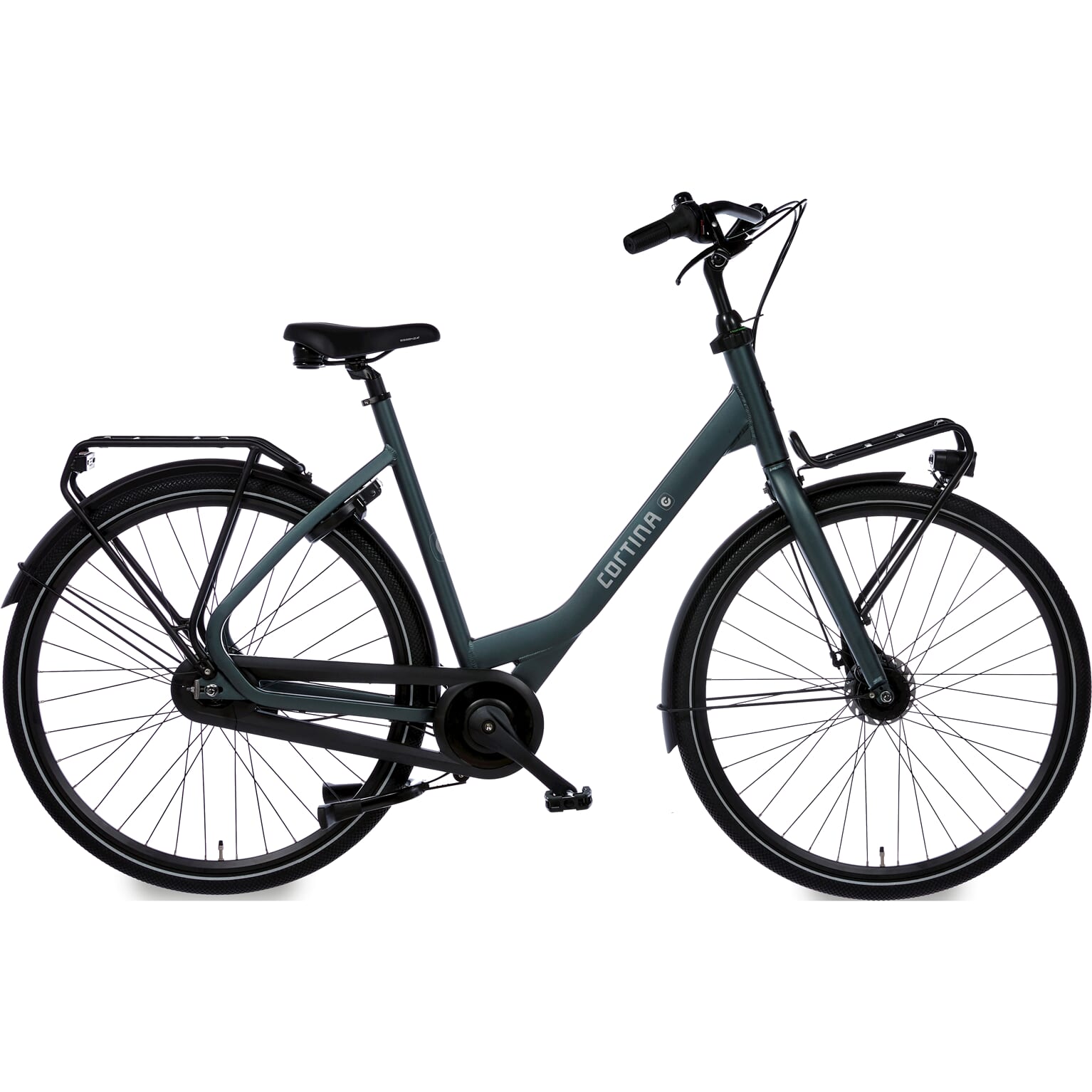 Cortina Common Damesfiets 57 cm Dark Green Metallic Matt ND7