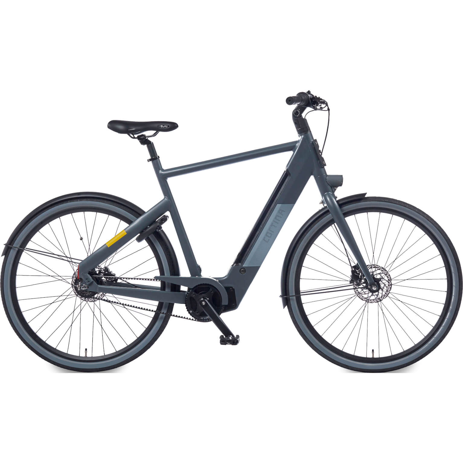 Cortina E-Blau Herenfiets Blue Grey Matt DB8 SportDrive Belt